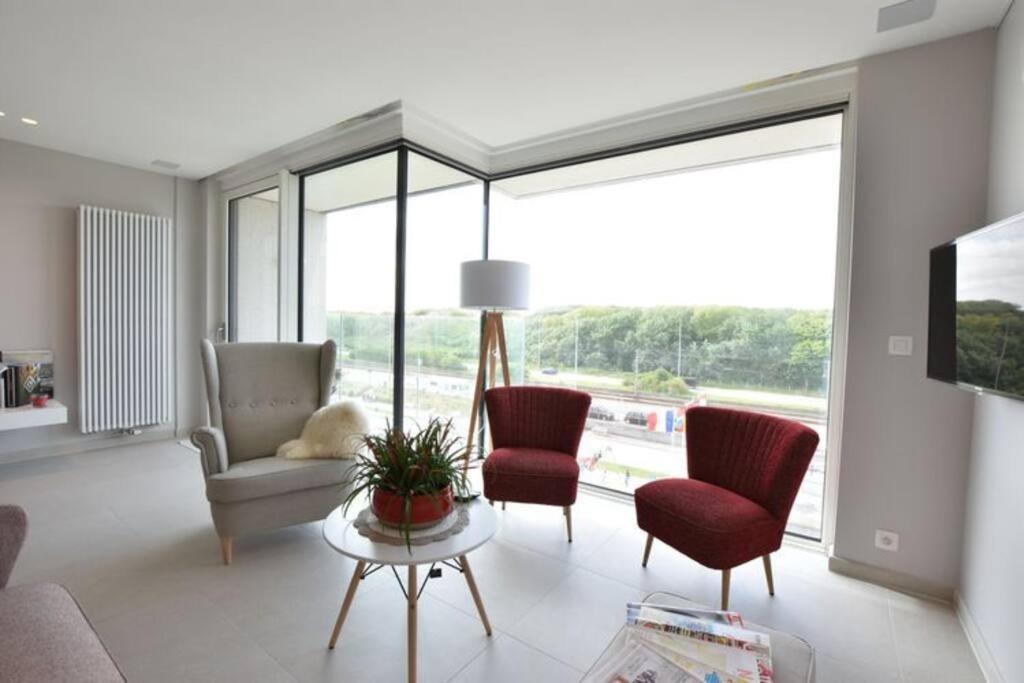 Luxe Apt In Centrum Bredene Overlooking The Dunes المظهر الخارجي الصورة